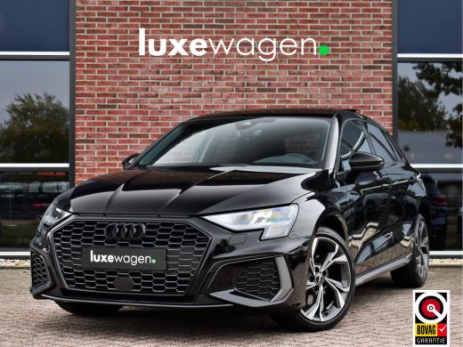 Audi A3 Sportback 40 TFSI e S-Line Pano ACC S-zetels 18inch Audi A3 Sportback 40 TFSI e S-Line Pano ACC S-zetels 18inch