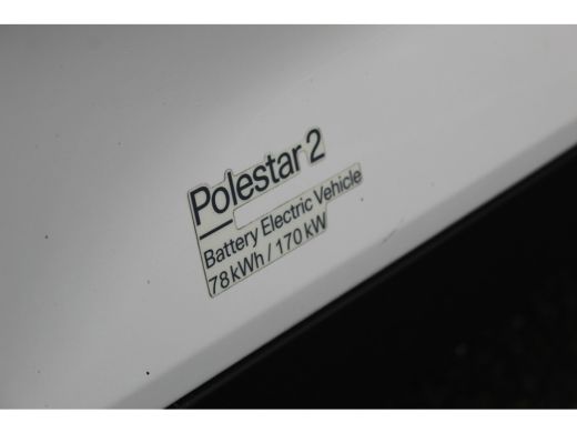 Polestar 2 Long Range Single Motor 78 kWh | Memory | Camera | Elek. Achterklep | Navi | Carplay | Stoelverwa... ActivLease financial lease