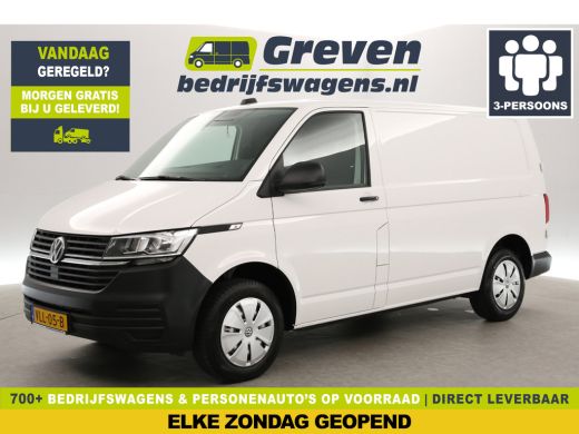 Volkswagen Transporter 2.0 TDI L1H1 | 140PK | Airco | Cruise | Carplay | 3-Zits | Parkeersens.