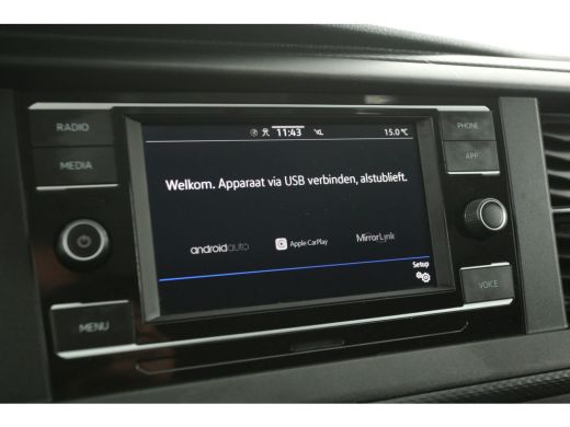 Volkswagen Transporter 2.0 TDI L1H1 | 140PK | Airco | Cruise | Carplay | 3-Zits | Parkeersens. ActivLease financial lease