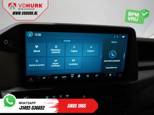 Ford E-Transit Custom 320 Trend 65 kWh 328 km WLTP LED/ Snellader/ Standkachel/ Stoelverw./ Carplay/ Climate/ Camera/ P... ActivLease financial lease