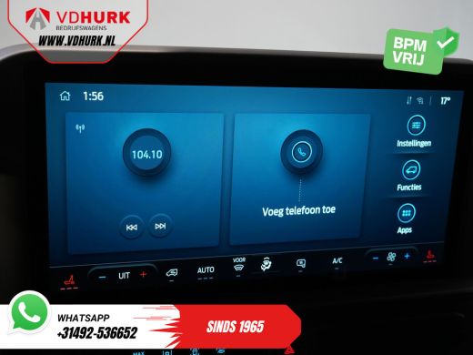 Ford E-Transit Custom 320 Trend 65 kWh 328 km WLTP LED/ Snellader/ Standkachel/ Stoelverw./ Carplay/ Climate/ Camera/ P... ActivLease financial lease