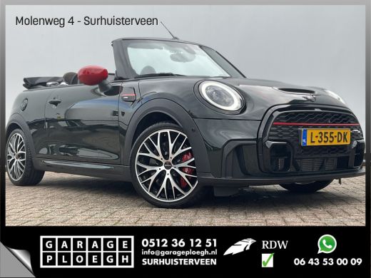 Mini Cooper Cabrio 2.0 John Cooper Works Incl.BTW Cabrio H/K Hud Adap.Cruise Stoelverw British-Racing Green! Mini Cooper Cabrio 2.0 John Cooper Works Incl.BTW Cabrio H/K Hud Adap.Cruise Stoelverw British-Racing Green!