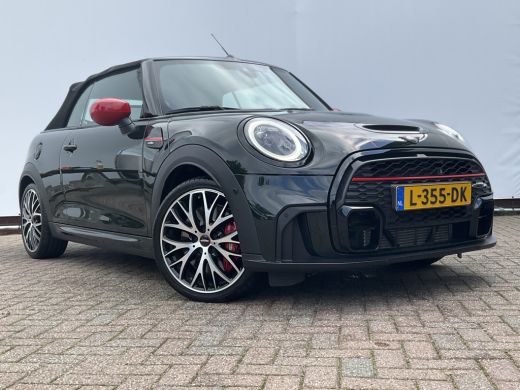 Mini Cooper Cabrio 2.0 John Cooper Works Incl.BTW Cabrio H/K Hud Adap.Cruise Stoelverw British-Racing Green! ActivLease financial lease