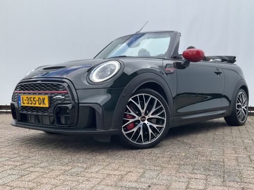 Mini Cooper Cabrio 2.0 John Cooper Works Incl.BTW Cabrio H/K Hud Adap.Cruise Stoelverw British-Racing Green! ActivLease financial lease
