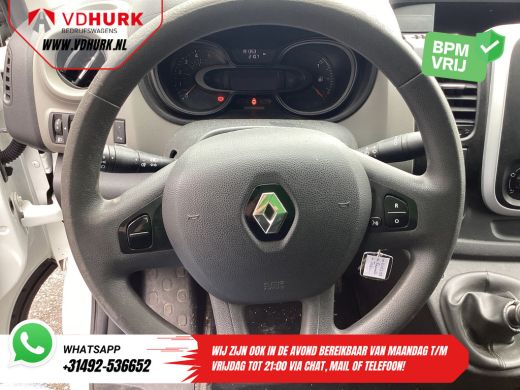 Renault Trafic 1.6 dCi 125 pk L2 DC Dubbel Cabine BPM VRIJ NL Auto/ Camera/ Cruise/ Navi/ Airco/ Trekhaak ActivLease financial lease