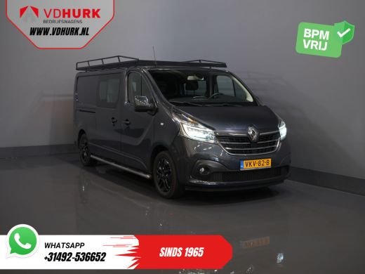 Renault Trafic 2.0 dCi 145 pk Aut. L2 DC Dubbel Cabine BPM VRIJ! 2xSchuifdeur/ LED/ Stoelverw./ Climate/ Cruise/...