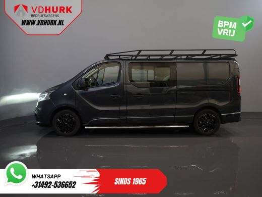 Renault Trafic 2.0 dCi 145 pk Aut. L2 DC Dubbel Cabine BPM VRIJ! 2xSchuifdeur/ LED/ Stoelverw./ Climate/ Cruise/... ActivLease financial lease