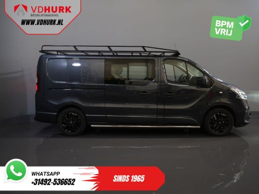 Renault Trafic 2.0 dCi 145 pk Aut. L2 DC Dubbel Cabine BPM VRIJ! 2xSchuifdeur/ LED/ Stoelverw./ Climate/ Cruise/... ActivLease financial lease