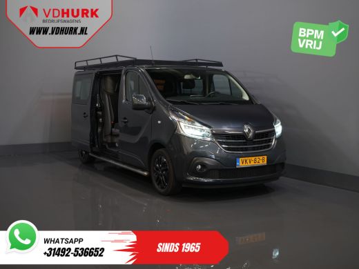 Renault Trafic 2.0 dCi 145 pk Aut. L2 DC Dubbel Cabine BPM VRIJ! 2xSchuifdeur/ LED/ Stoelverw./ Climate/ Cruise/... ActivLease financial lease