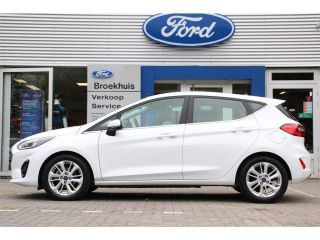 Ford Fiesta 1.0EB TITANIUM | NL-AUTO! | 1 EIGENAAR! | LED | LANE ASSIST | DEALER OH! | PARK SENS | APPLE CARP...