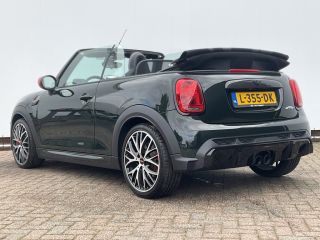 Mini Cooper Cabrio 2.0 John Cooper Works Incl.BTW Cabrio H/K Hud Adap.Cruise Stoelverw British-Racing Green!