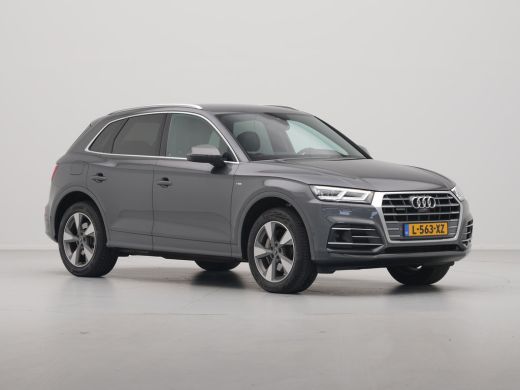 Audi Q5 50 TFSI e 300pk quattro S-Line edition Navigatie Wegkl. trekhaak 360 Camera Stoelverwarming 69 ActivLease financial lease