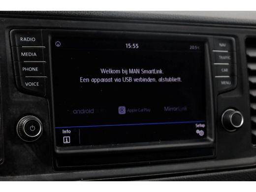 MAN TGE 5.180 2.0 177pk E6 L2H1 Kipper Dubbel Lucht Trekhaak 3500kg 06-2018 ActivLease financial lease