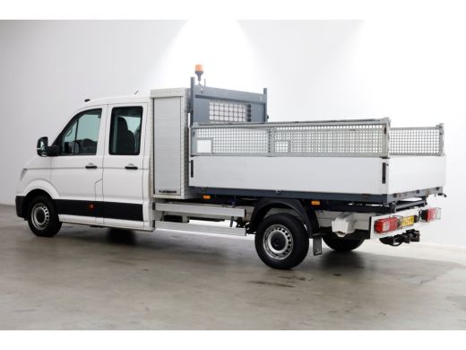 Volkswagen Crafter 35 2.0 TDI 140pk E6 D.C. Highline Kipper met hoge boorden 09-2017 ActivLease financial lease