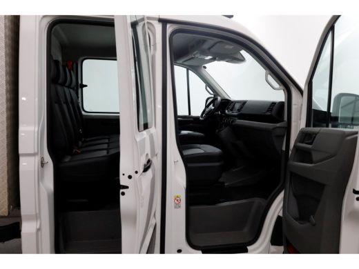 Volkswagen Crafter 35 2.0 TDI 140pk E6 D.C. Highline Kipper met hoge boorden 09-2017 ActivLease financial lease