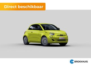 Fiat 500e La Prima | 10,25" touchscreen radio met Bluetooth, DAB & USB én Navigatie | 17" lichtmetalen velg...