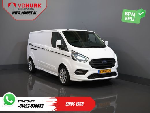 Ford Transit Custom 2.0 TDCI 170 pk Aut. L2 Sport BPM VRIJ! Bi-Xenon/ Leder/ D.B. Riem VV./ Elek.stoel/ Stoelverw./ C... Ford Transit Custom 2.0 TDCI 170 pk Aut. L2 Sport BPM VRIJ! Bi-Xenon/ Leder/ D.B. Riem VV./ Elek.stoel/ Stoelverw./ C...
