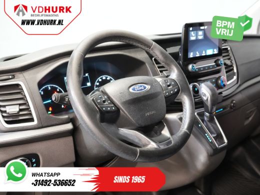 Ford Transit Custom 2.0 TDCI 170 pk Aut. L2 Sport BPM VRIJ! Bi-Xenon/ Leder/ D.B. Riem VV./ Elek.stoel/ Stoelverw./ C... ActivLease financial lease