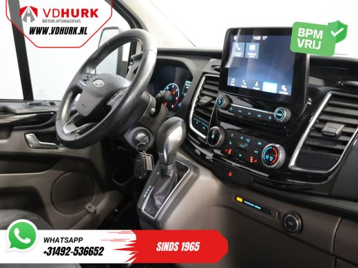 Ford Transit Custom 2.0 TDCI 170 pk Aut. L2 Sport BPM VRIJ! Bi-Xenon/ Leder/ D.B. Riem VV./ Elek.stoel/ Stoelverw./ C... ActivLease financial lease