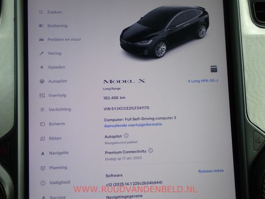 Tesla Model X LONG RANGE RAVEN 88%SOH ! AUTOPILOT TREKHAAK/PREMIUM-AUDIO+INTERIEUR ActivLease financial lease