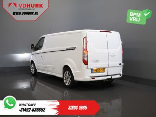 Ford Transit Custom 2.0 TDCI 170 pk Aut. L2 Sport BPM VRIJ! Bi-Xenon/ Leder/ D.B. Riem VV./ Elek.stoel/ Stoelverw./ C...