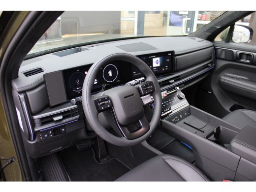 Hyundai Santa Fe 1.6 T-GDI PHEV Black Line 4WD 7p. | Ocado Green | Lederen bekleding | 360 camera | 20 Inch Velgen | ActivLease financial lease