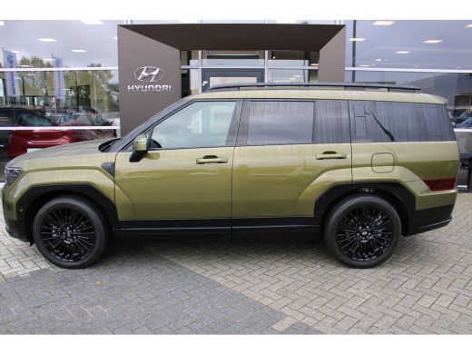 Hyundai Santa Fe 1.6 T-GDI PHEV Black Line 4WD 7p. | Ocado Green | Lederen bekleding | 360 camera | 20 Inch Velgen | ActivLease financial lease