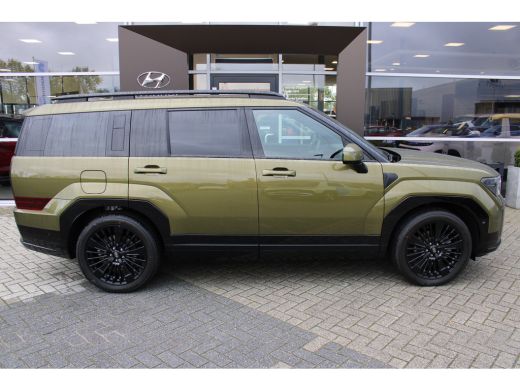Hyundai Santa Fe 1.6 T-GDI PHEV Black Line 4WD 7p. | Ocado Green | Lederen bekleding | 360 camera | 20 Inch Velgen | ActivLease financial lease