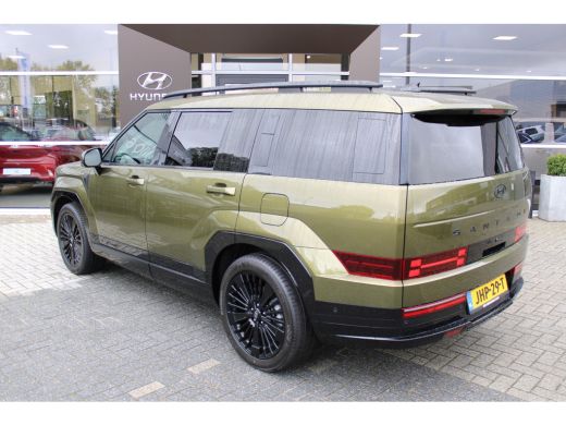 Hyundai Santa Fe 1.6 T-GDI PHEV Black Line 4WD 7p. | Ocado Green | Lederen bekleding | 360 camera | 20 Inch Velgen | ActivLease financial lease