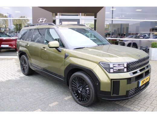 Hyundai Santa Fe 1.6 T-GDI PHEV Black Line 4WD 7p. | Ocado Green | Lederen bekleding | 360 camera | 20 Inch Velgen | ActivLease financial lease