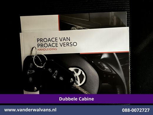 Toyota ProAce 2.0 D-4D 145pk L3H1 Dubbele Cabine Euro6 Airco | 6-Zits | Navigatie | Apple Carplay Cruisecontrol... ActivLease financial lease