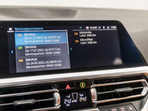 BMW 3 Serie 330e Sportline 293Pk Automaat (APPLE CARPLAY, GROOT NAVI, ZWART HEMEL, COGNAC LEDER, CAMERA, STOE... ActivLease financial lease