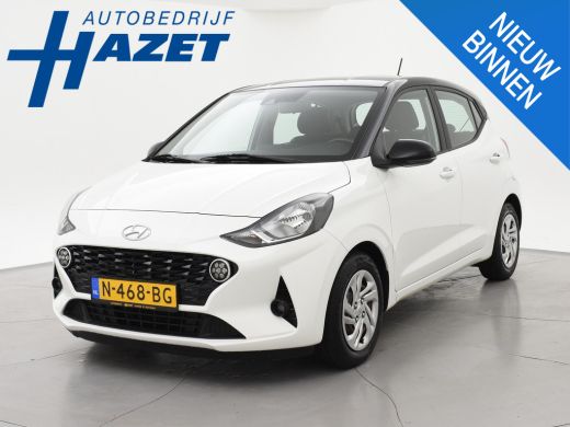 Hyundai i10 1.0 AUTOMAAT COMFORT 5-ZITS + APPLE CARPLAY | DAB+ | CRUISE CONTROL | TWO-TONE WIT/ZWART