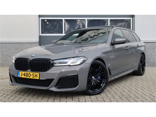 BMW 5 Serie Touring 530i High Executive M-Sport 20inch / Bernina Grau / Pano / Camera / Laser