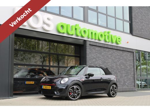 Mini Cooper Cabrio 2.0 John Cooper Works Chili | NAP | BTW | HARMAN KARDON | HUD | ACC | SFEERVERL | KEYLESS Mini Cooper Cabrio 2.0 John Cooper Works Chili | NAP | BTW | HARMAN KARDON | HUD | ACC | SFEERVERL | KEYLESS