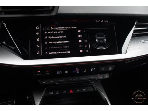 Audi A3 Sportback 40 TFSIe S Comp. S3 PANO B&O S line Camera Dode hoek ActivLease financial lease