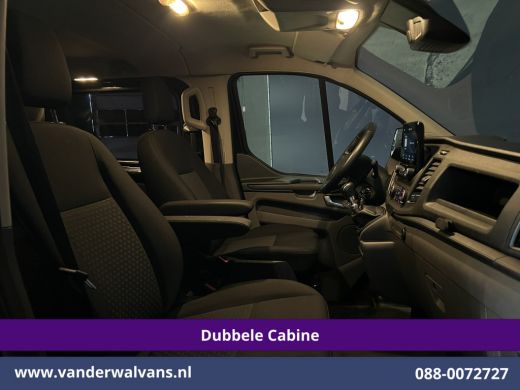 Ford Transit Custom 2.0 TDCI 130pk L2H1 Dubbele Cabine Euro6 Airco | 5-Zits | Camera | 2x zijdeur | Apple Carplay Cru... ActivLease financial lease