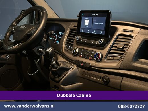 Ford Transit Custom 2.0 TDCI 130pk L2H1 Dubbele Cabine Euro6 Airco | 5-Zits | Camera | 2x zijdeur | Apple Carplay Cru... ActivLease financial lease