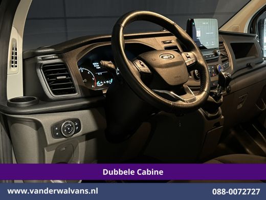 Ford Transit Custom 2.0 TDCI 130pk L2H1 Dubbele Cabine Euro6 Airco | 5-Zits | Camera | 2x zijdeur | Apple Carplay Cru... ActivLease financial lease