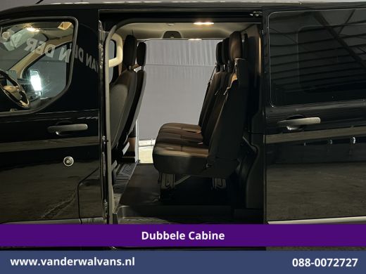 Ford Transit Custom 2.0 TDCI 130pk L2H1 Dubbele Cabine Euro6 Airco | 5-Zits | Camera | 2x zijdeur | Apple Carplay Cru... ActivLease financial lease