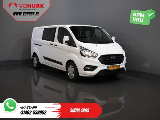 Ford Transit Custom 340 2.0 TDCI 130 pk L2 Dubbel Cabine DC BPM VRIJ! 6 Pers./ 2.8t Trekverm./ PDC/ Cruise/ Trekhaak/... Ford Transit Custom 340 2.0 TDCI 130 pk L2 Dubbel Cabine DC BPM VRIJ! 6 Pers./ 2.8t Trekverm./ PDC/ Cruise/ Trekhaak/...
