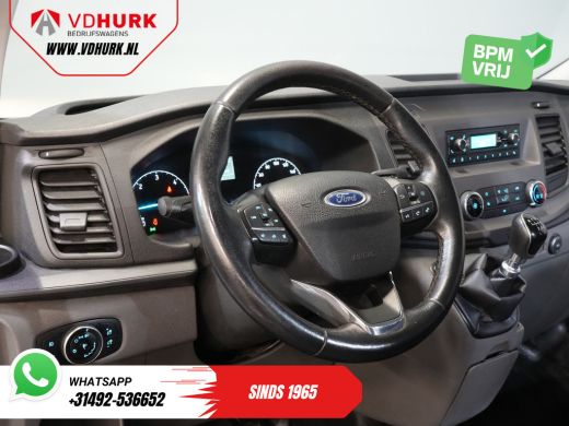 Ford Transit Custom 340 2.0 TDCI 130 pk L2 Dubbel Cabine DC BPM VRIJ! 6 Pers./ 2.8t Trekverm./ PDC/ Cruise/ Trekhaak/... ActivLease financial lease