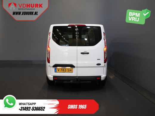 Ford Transit Custom 340 2.0 TDCI 130 pk L2 Dubbel Cabine DC BPM VRIJ! 6 Pers./ 2.8t Trekverm./ PDC/ Cruise/ Trekhaak/... ActivLease financial lease