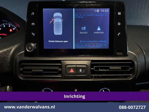 Peugeot Partner 1.5 BlueHDI 102pk L1H1 Inrichting Euro6 Airco | Camera | Apple Carplay | Trekhaak | Cruisecontrol... ActivLease financial lease