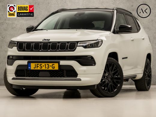 Jeep Compass 4xe 240 Plug-in Hybrid Electric S Automaat 240Pk (GROOT NAVI, APPLE CARPLAY, CAMERA, LEDER, ELEKT...