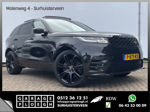 Land Rover Range Rover Velar 2.0 I4 Turbo AWD R-Dynamic Pano HUD Meridian Leer Stuur/Stoelverw Memory VOL!
