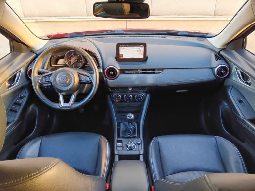 Mazda CX-3 2.0 SkyActiv-G 120 GT-M Line, Leder, Navi, Clima, Head-up, etc. incl. 12 MND BOVAGGARANTIE ActivLease financial lease