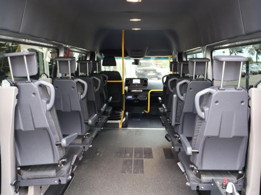 Mercedes-Benz Sprinter Tourer 314 CDI AUT. *EXCL. BTW* ROLSTOEL 9-PERS. + 4 ROLSTOELEN BIERMAN OMBOUW ActivLease financial lease