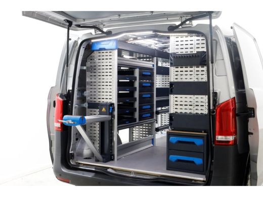 Mercedes-Benz Vito 114 CDI 136pk Compact 9G Automaat 2x Schuifdeur/LED/Camera/Inrichting 05-2022 ActivLease financial lease